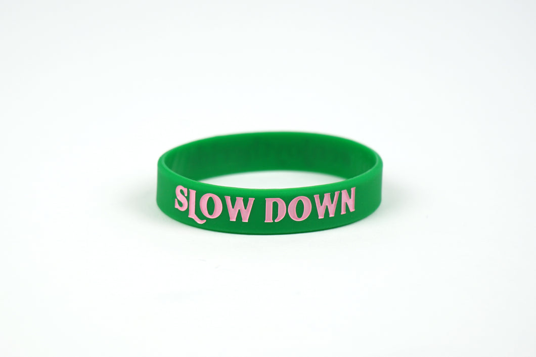 Green Slow Down Bracelet